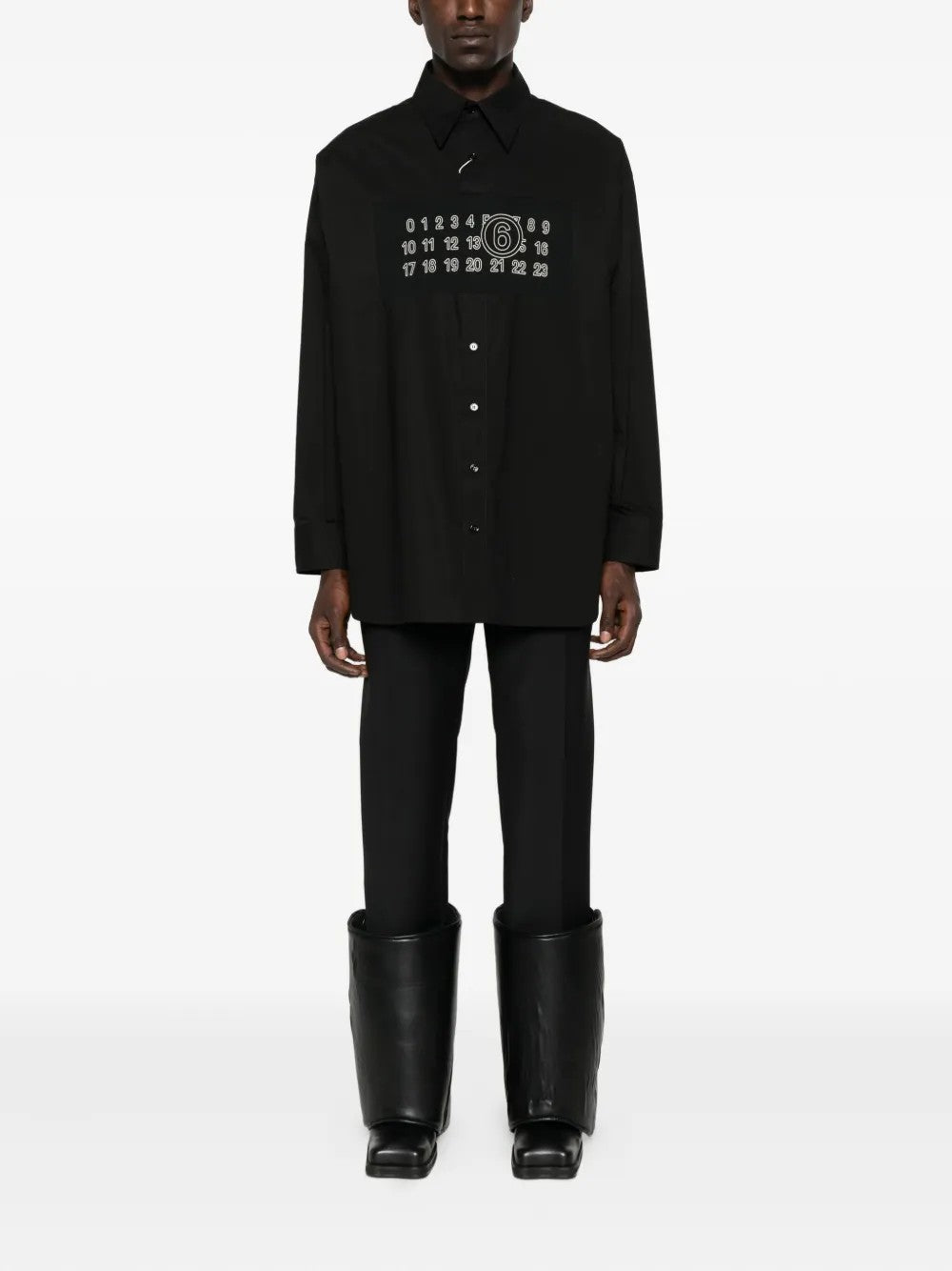 CAMICIA Nero Mm6