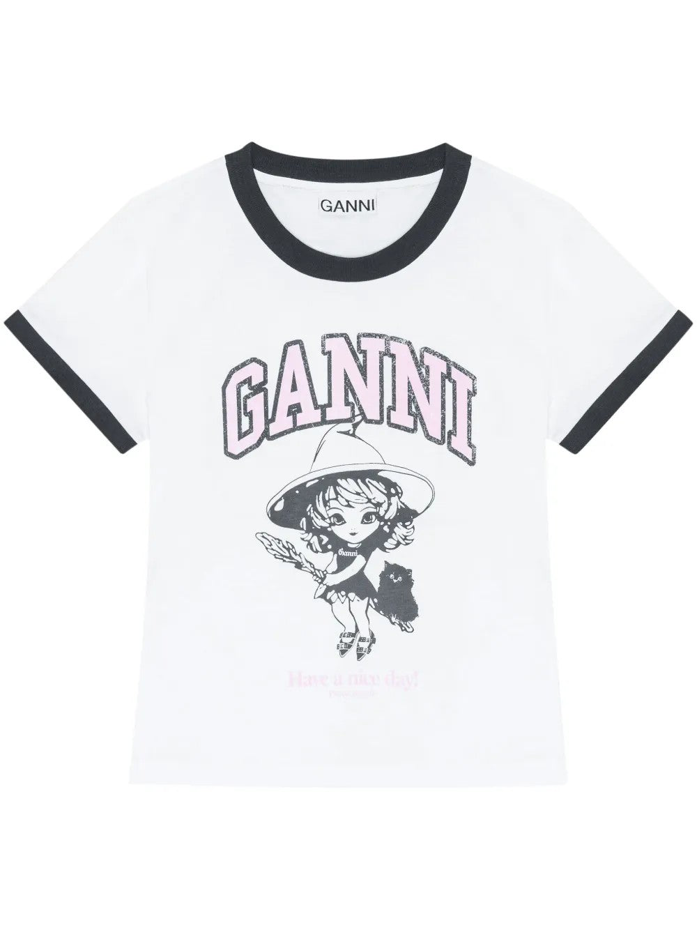 T-SHIRT Bianco Ganni