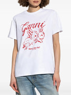 T-SHIRT Bianco Ganni