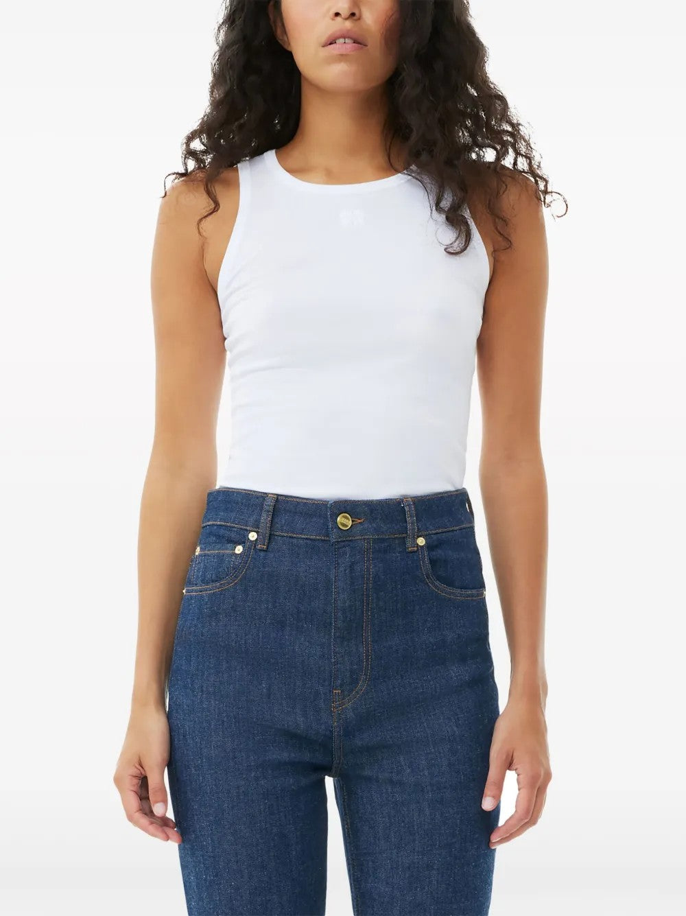 T-SHIRT Bianco Ganni