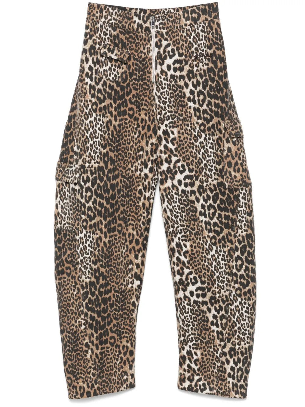 PANTALONE Leopardato Ganni