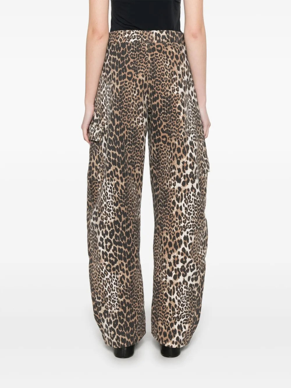 PANTALONE Leopardato Ganni