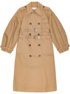TRENCH Cammello Ganni