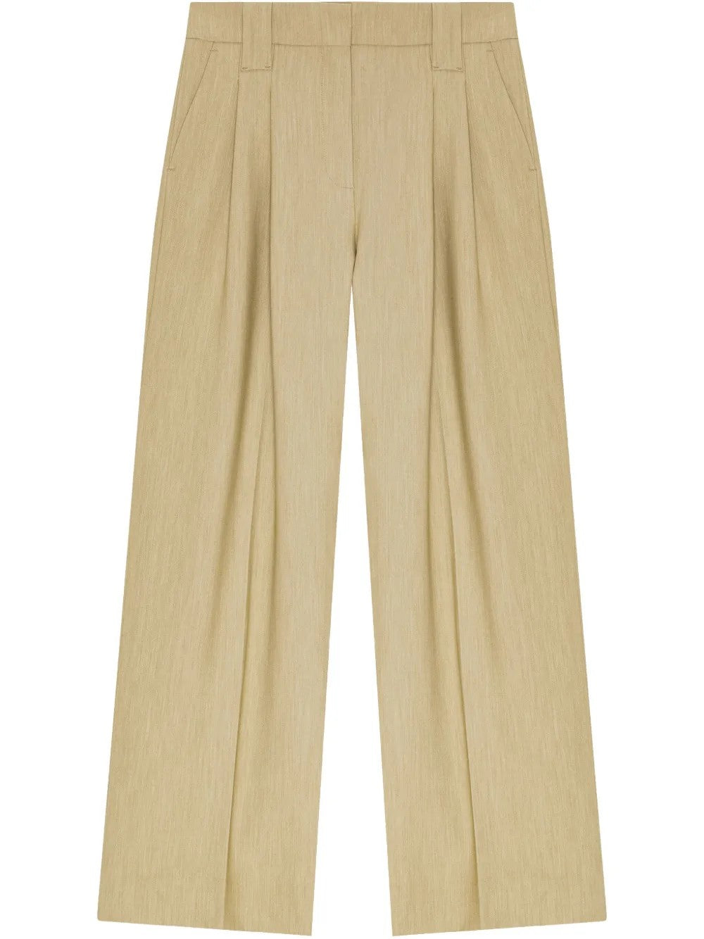 PANTALONE Beige Ganni