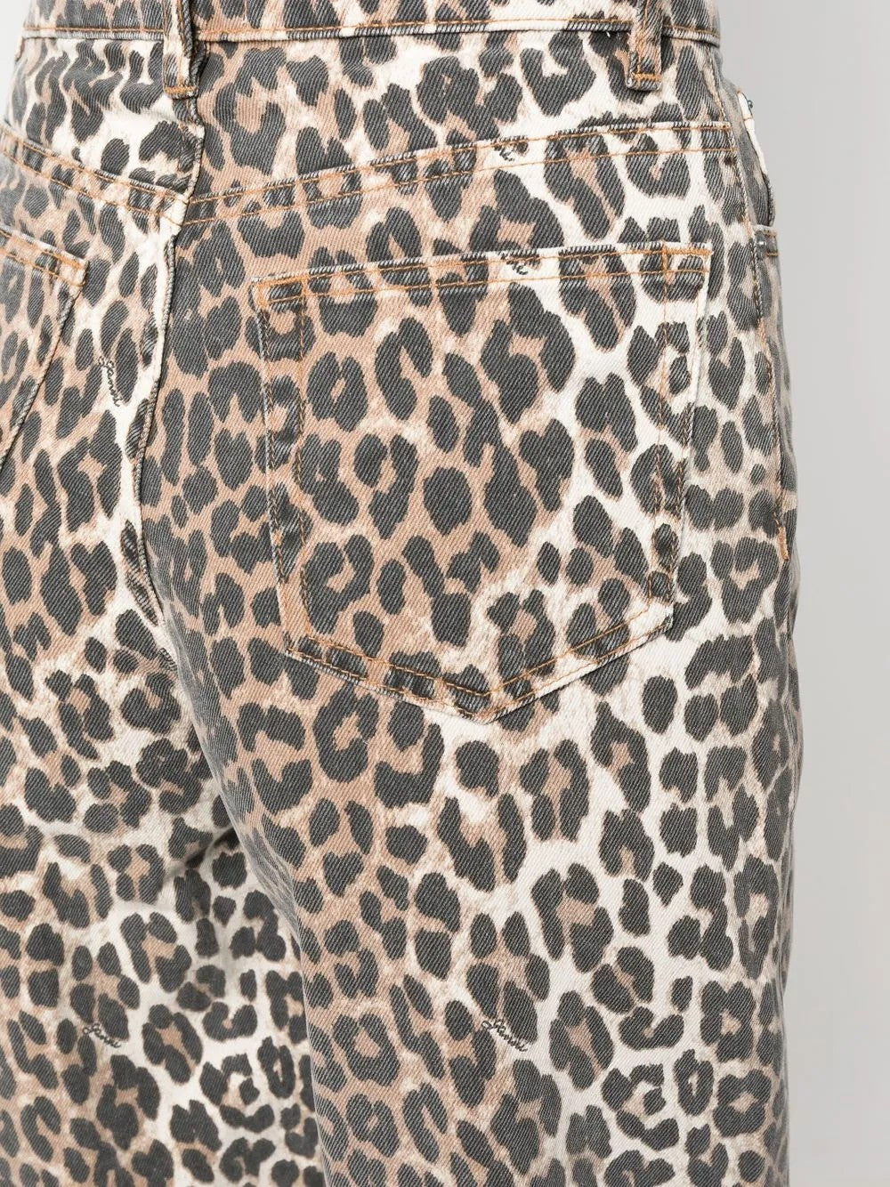 JEANS Leopardato Ganni