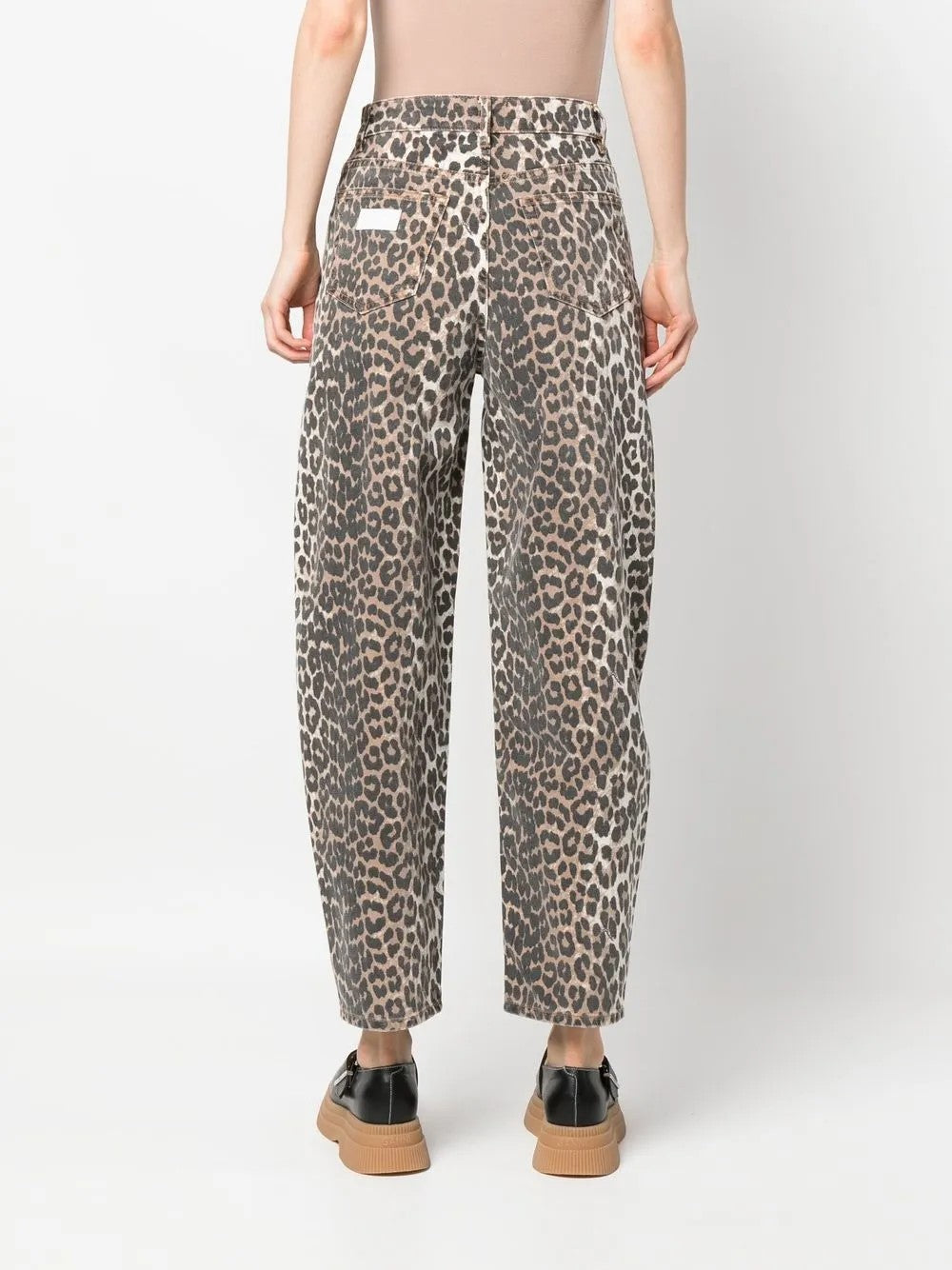 JEANS Leopardato Ganni