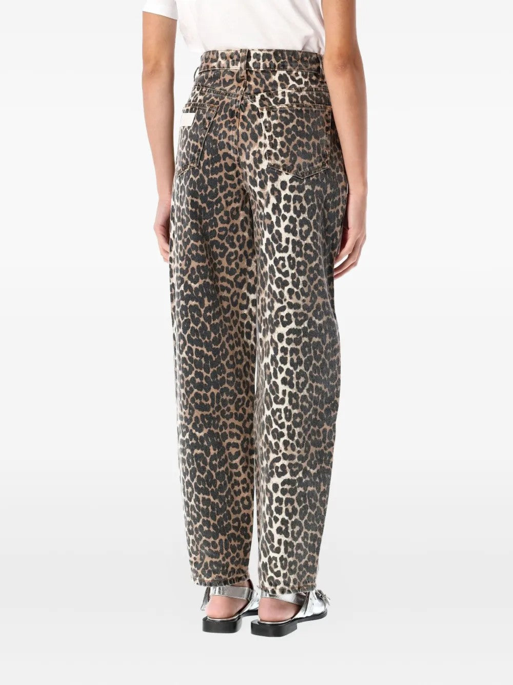 JEANS Leopardato Ganni