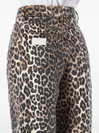 JEANS Leopardato Ganni