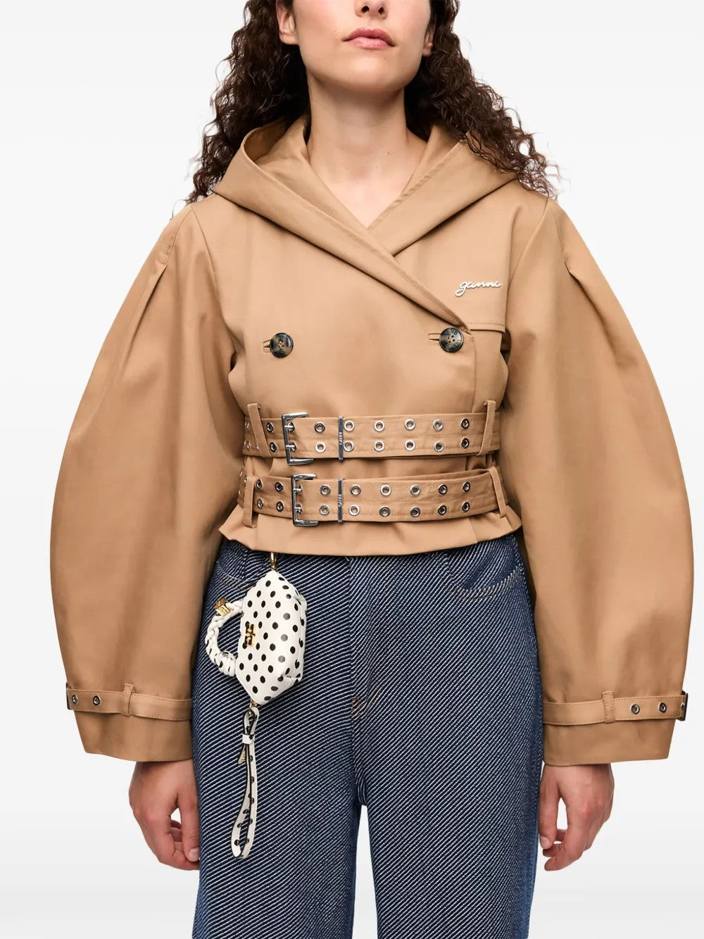 GIACCA Beige Ganni
