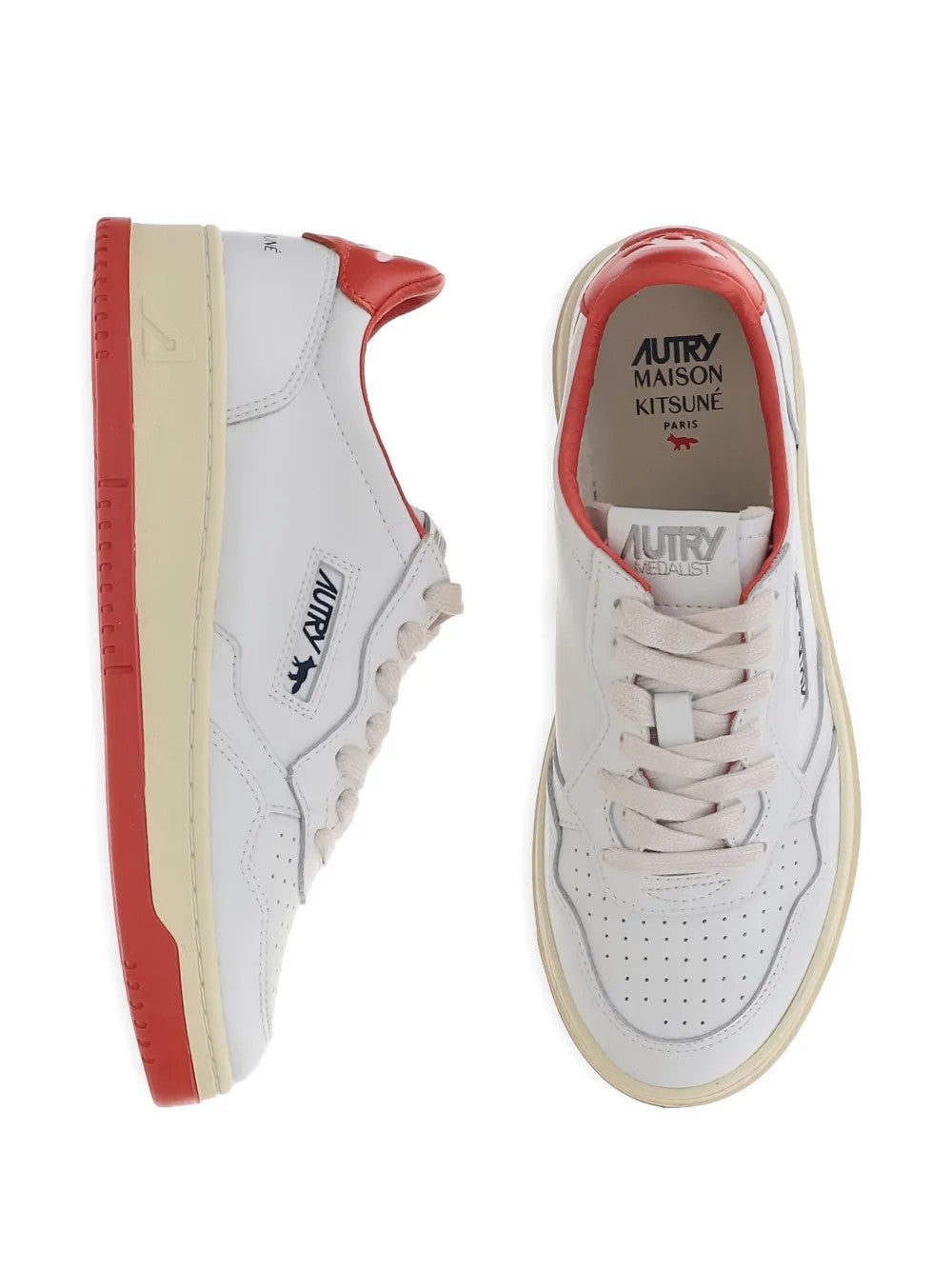 SNEAKER Bianco/rosso Autry