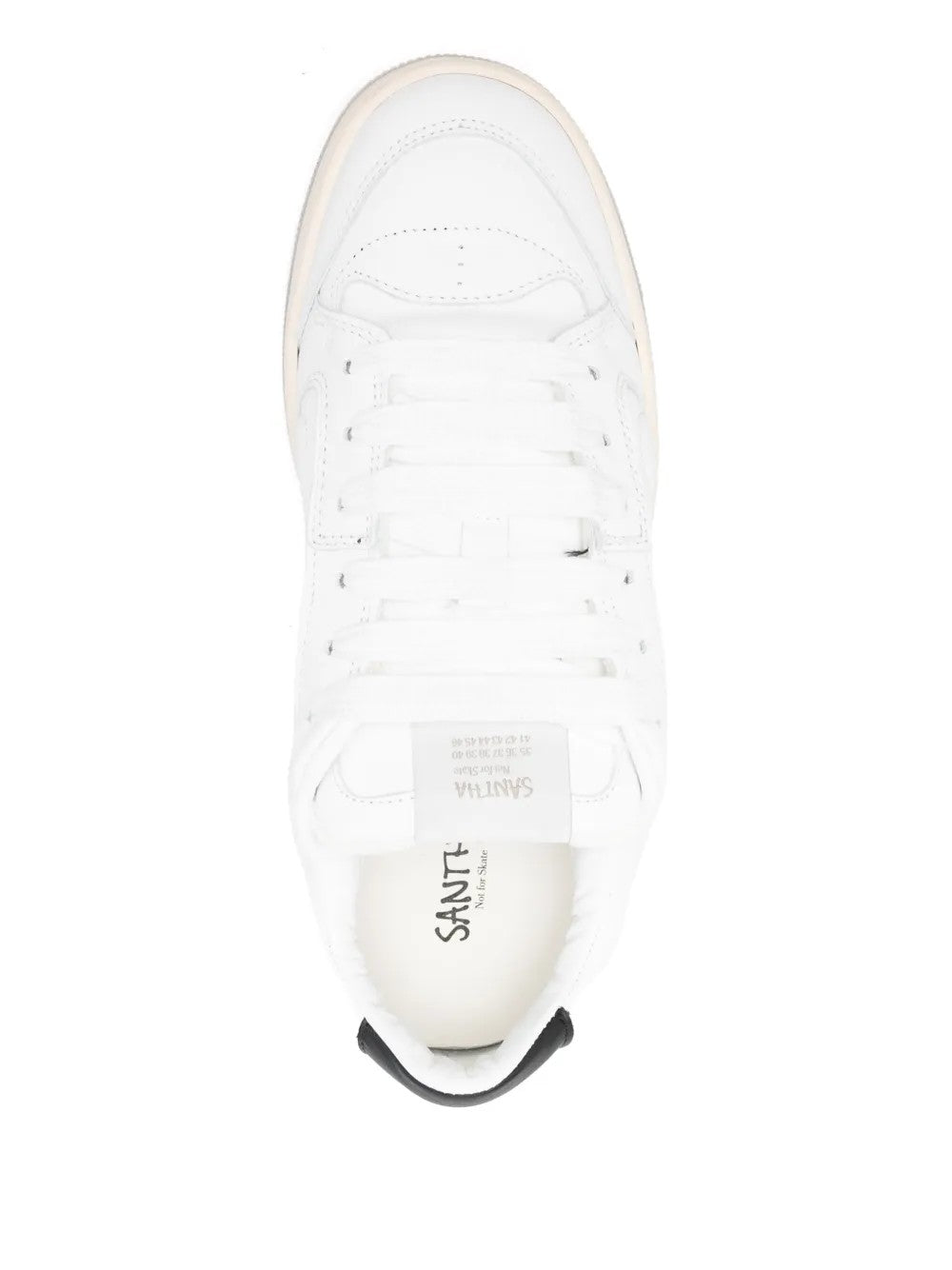 SNEAKER Bianco/nero Santha
