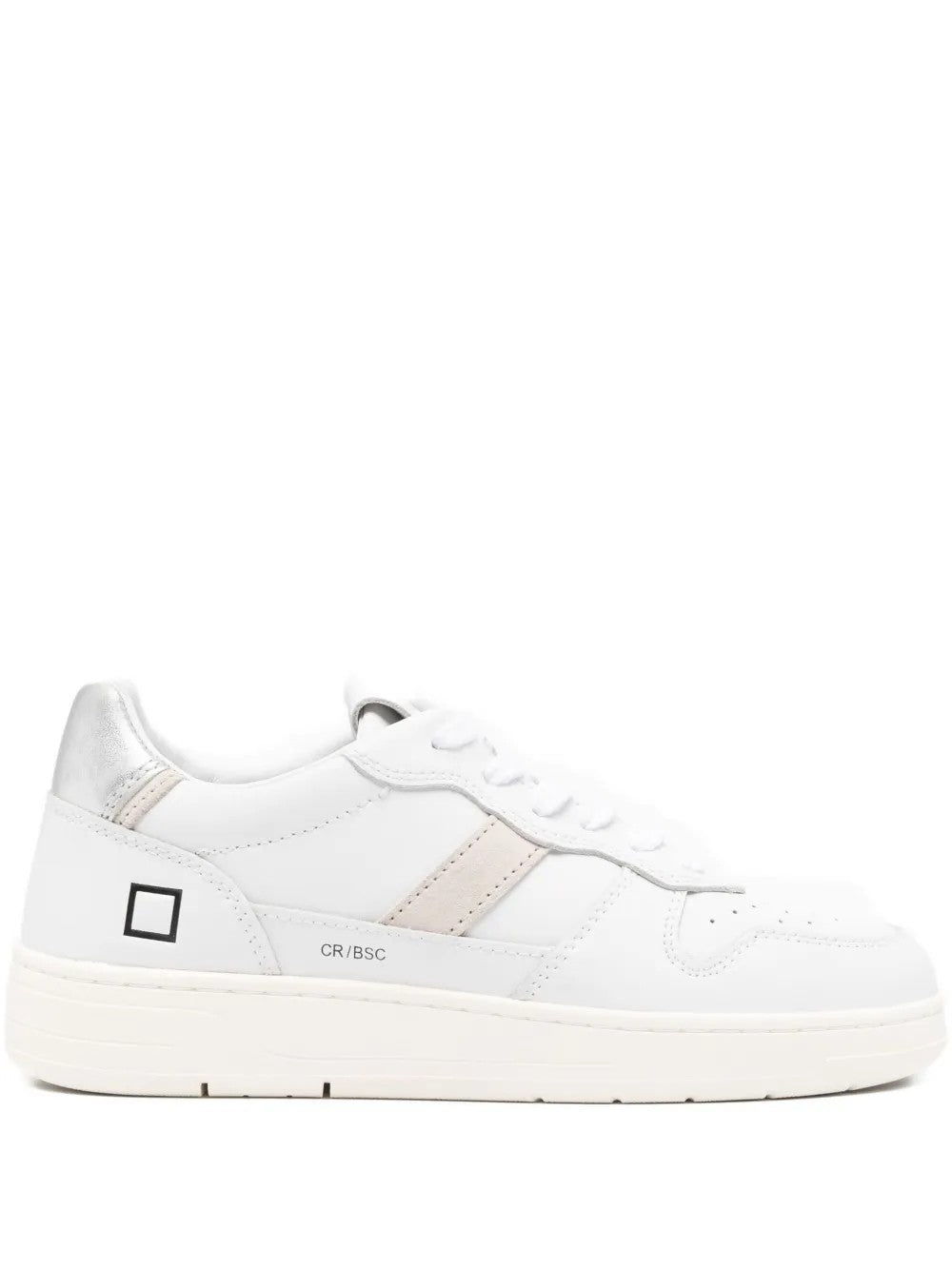 SNEAKER Bianco/argento D.a.t.e