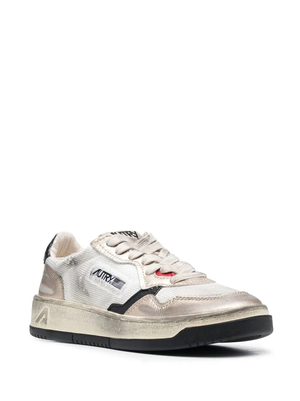 SNEAKER Bianco/oro Autry