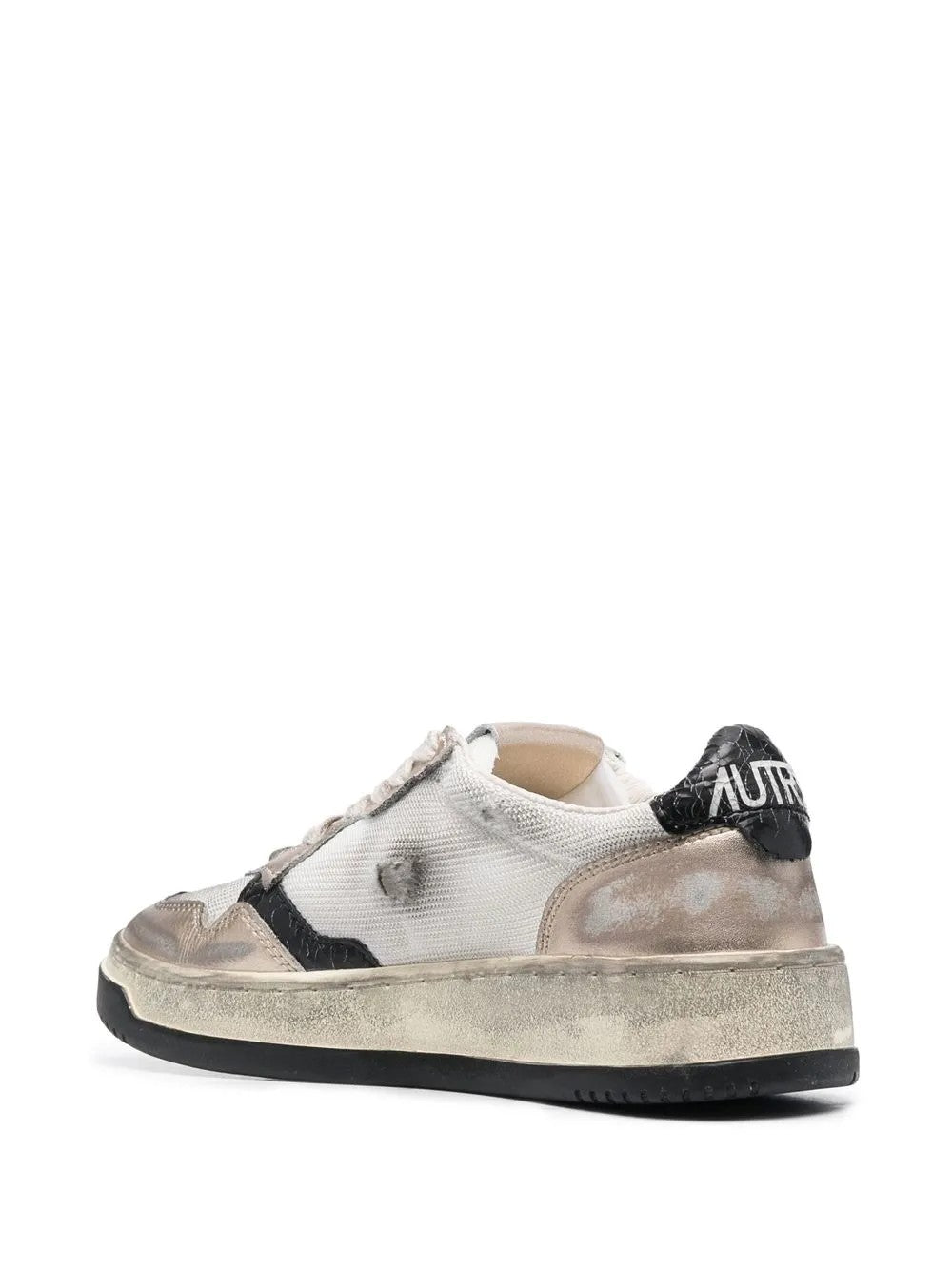 SNEAKER Bianco/oro Autry