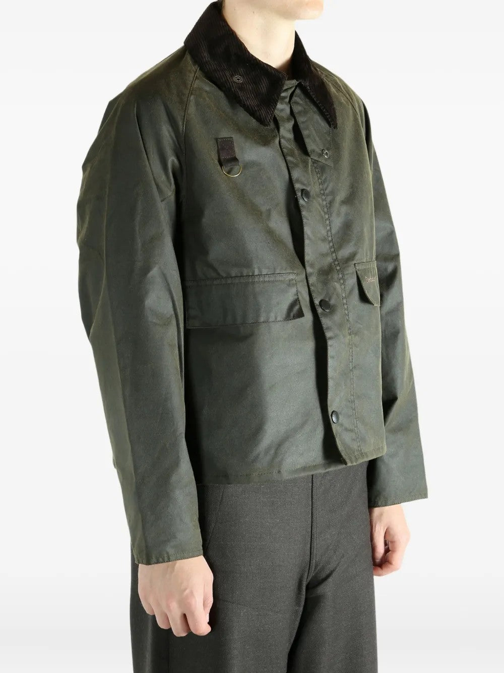 GIACCA Verde Oliva Barbour