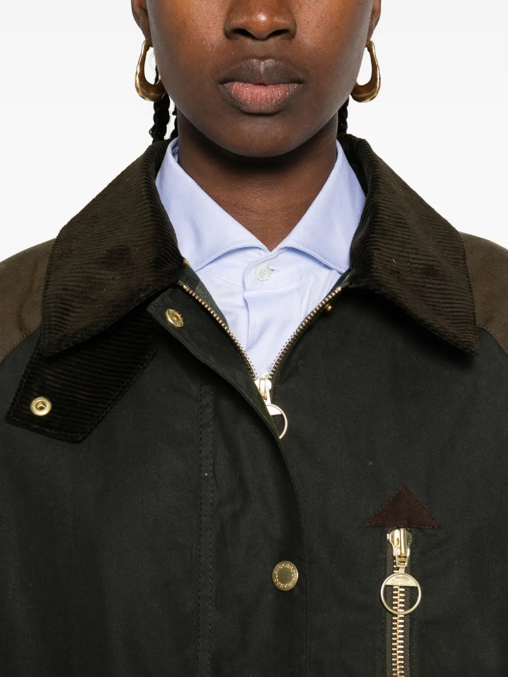 GIACCA Verde Oliva Barbour