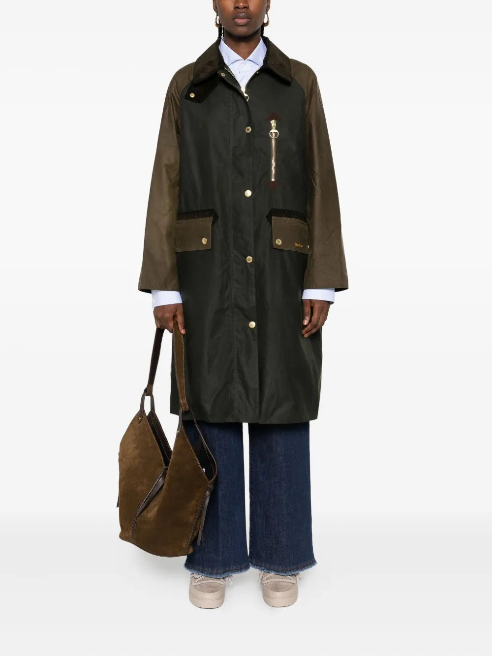 GIACCA Verde Oliva Barbour