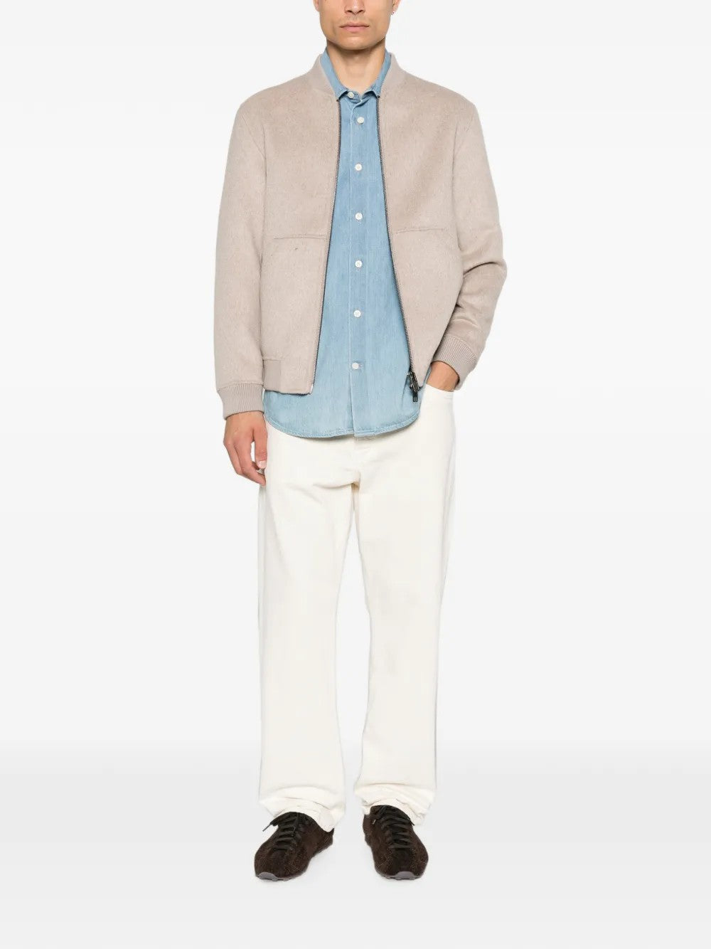BOMBER Beige Omc