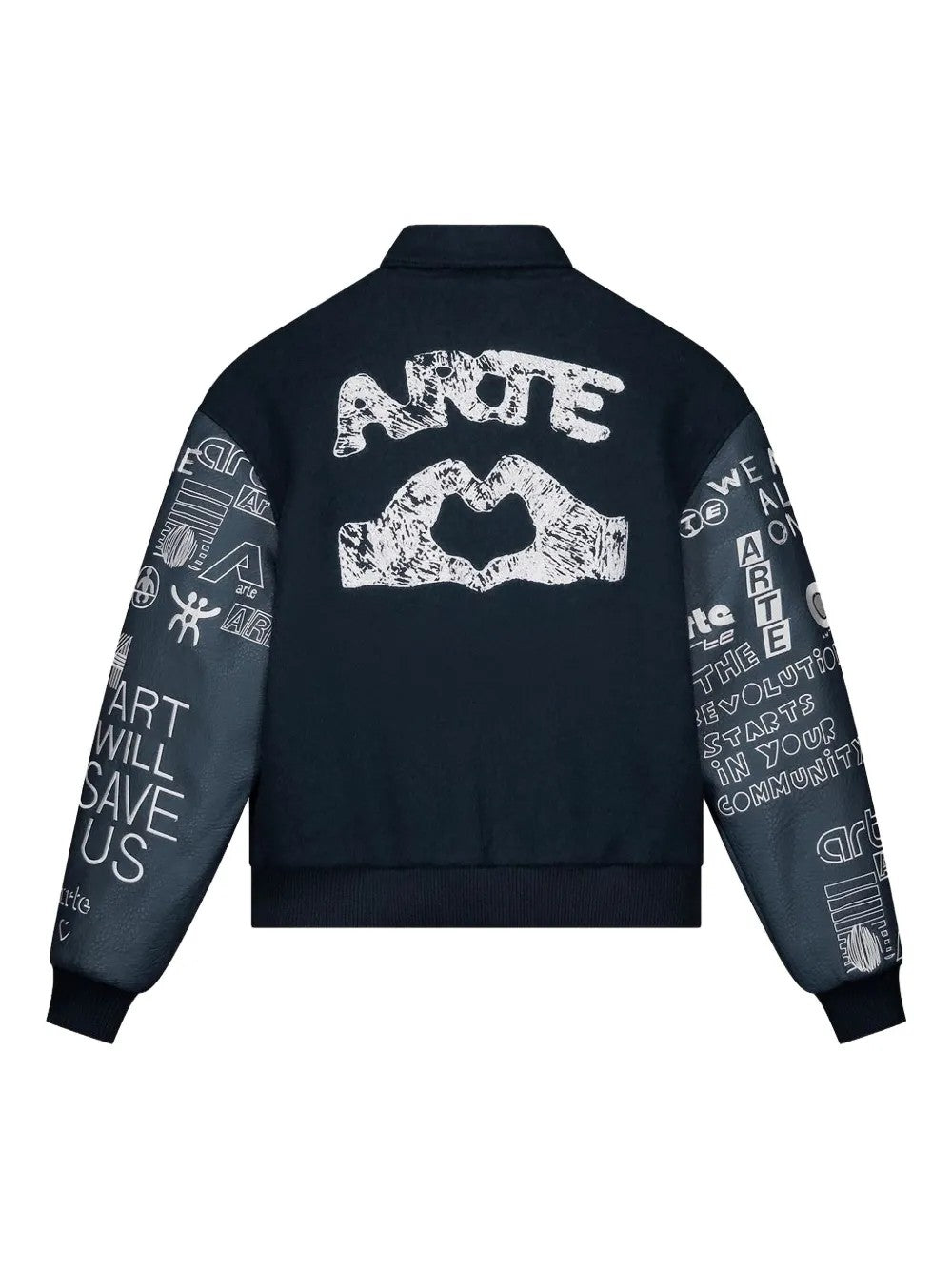 BOMBER Blu Arte