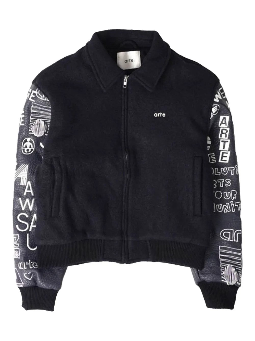 BOMBER Blu Arte