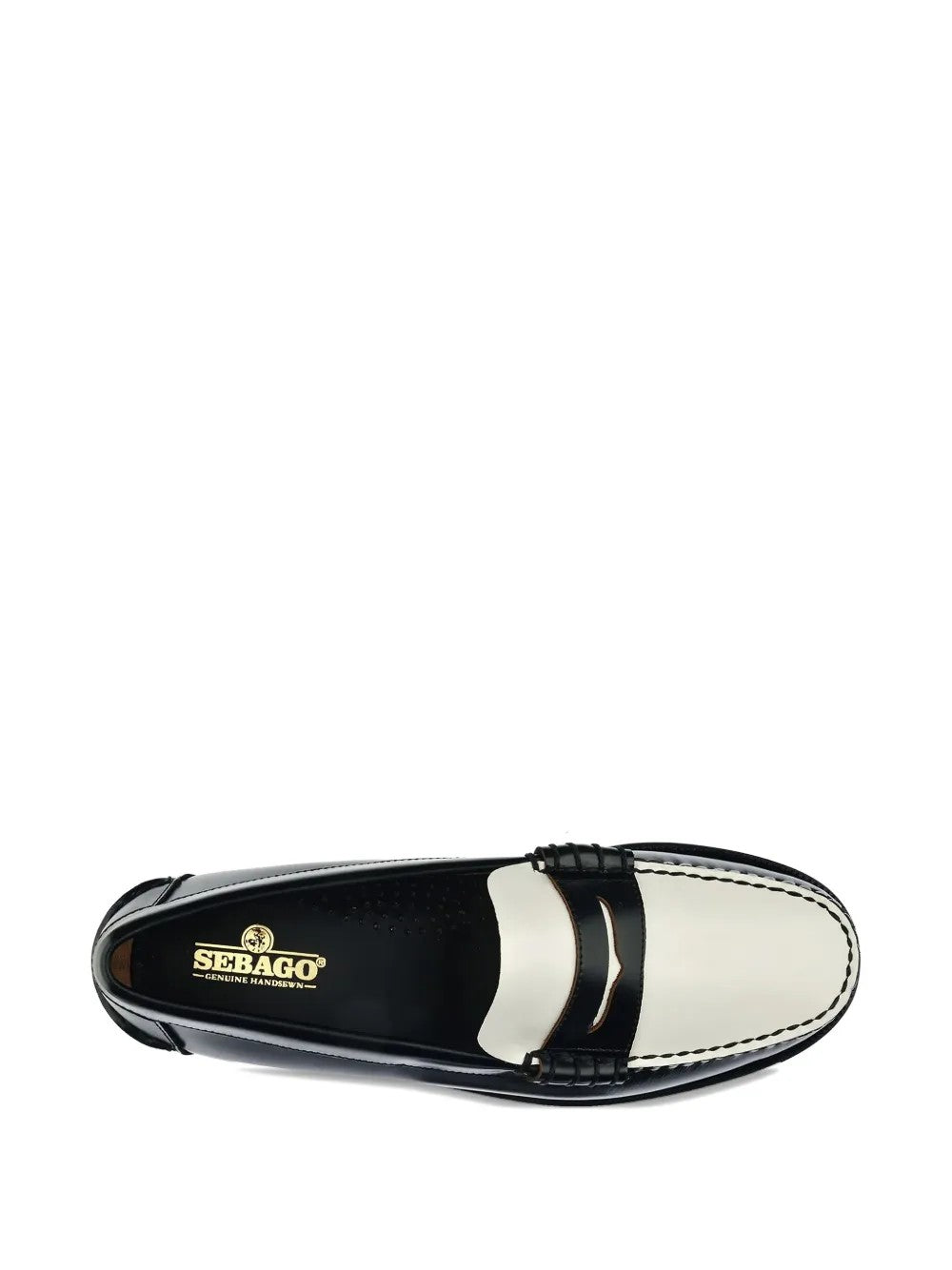 MOCASSINO  Bianco/nero Sebago