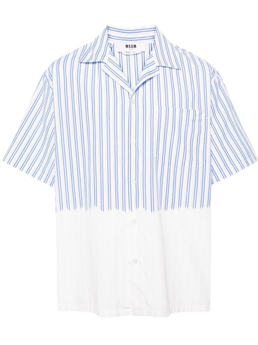 MSGM -  MEZZA MANICA  Camicia