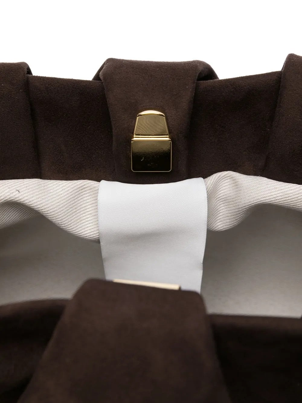 BORSA  Marrone Themoirè