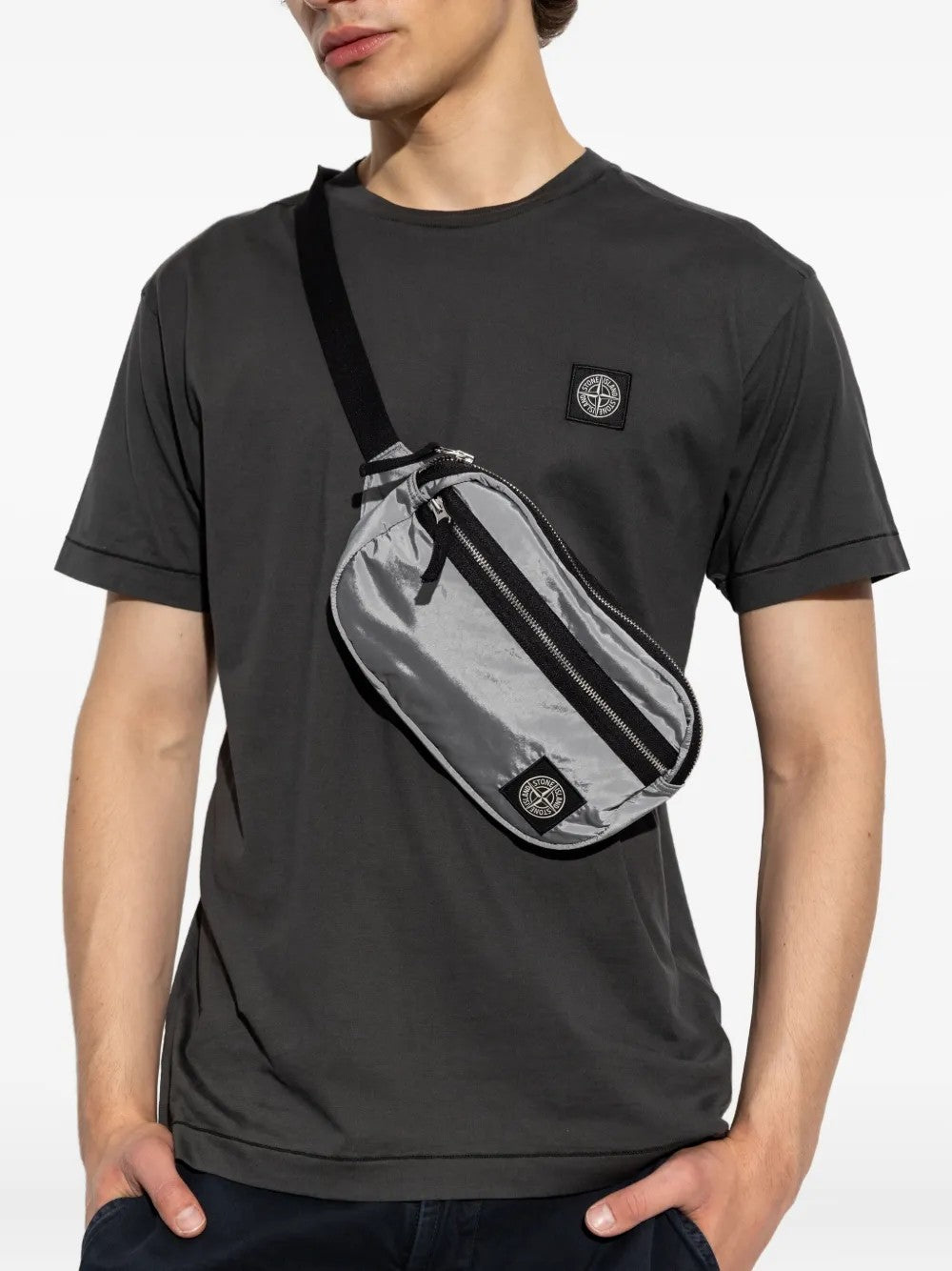 MARSUPIO Grigio Stone Island