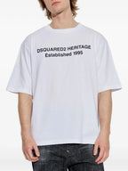 T-SHIRT Bianco Dsquared2