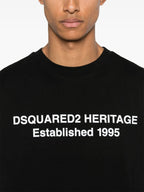 T-SHIRT Nero Dsquared2