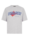 T-SHIRT Grigio Dsquared2