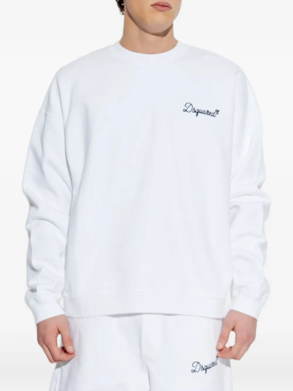 FELPA Bianco Dsquared2