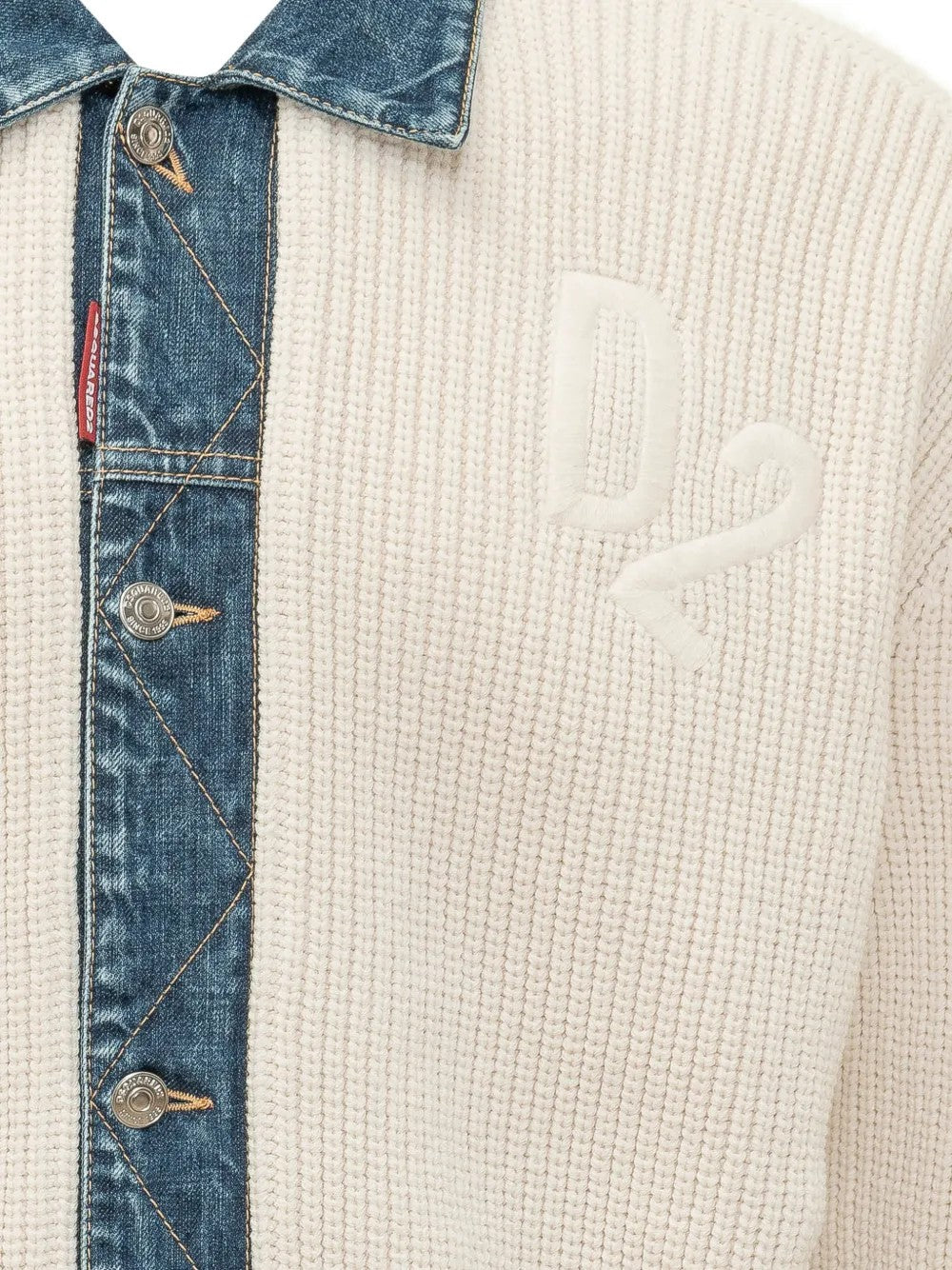 CARDIGAN Bianco Dsquared2
