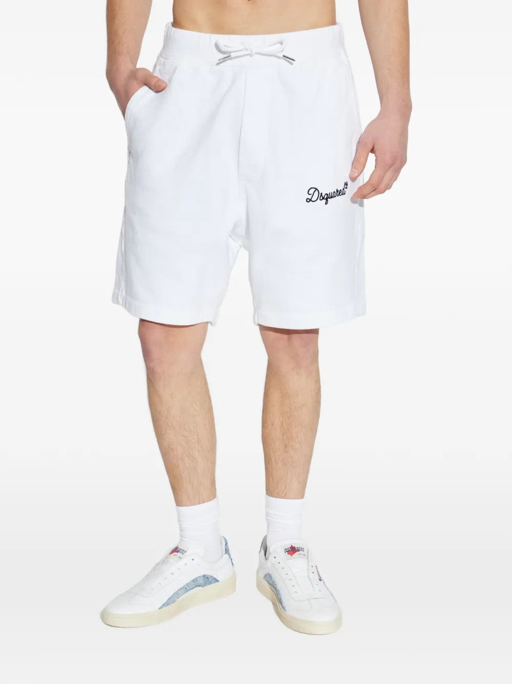 PANTALONCINO Bianco Dsquared2