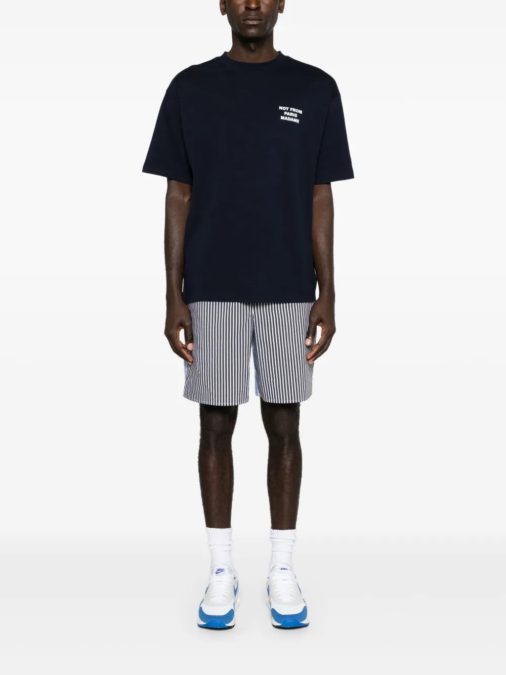 T-SHIRT Blu Drole De Monsieur