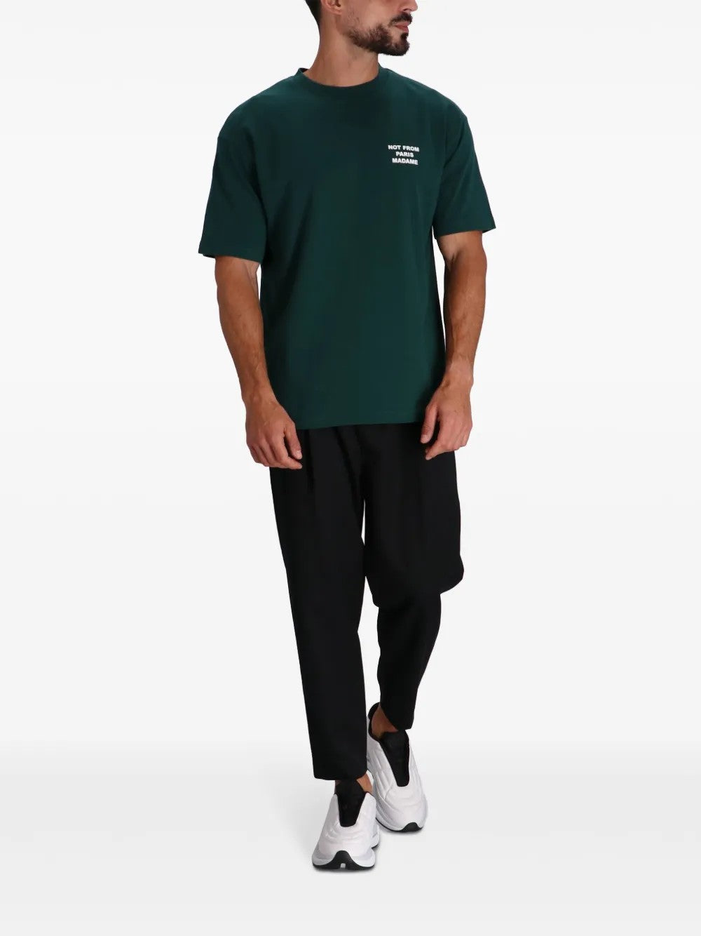 T-SHIRT Verde Scuro Drole De Monsieur