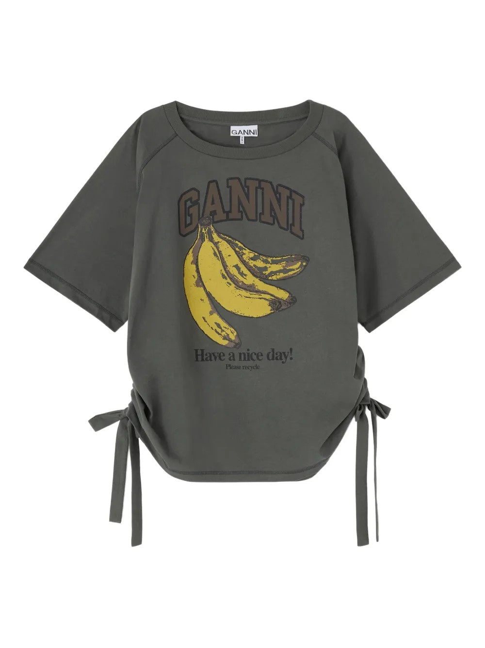 T-SHIRT Grigio Ganni