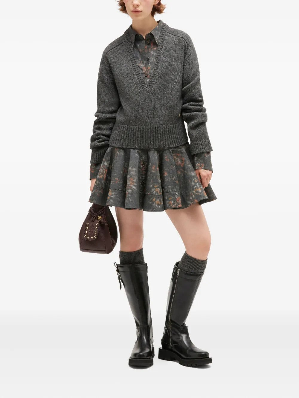 MAGLIONCINO Grigio Ganni