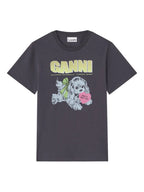 T-SHIRT Grigio Ganni
