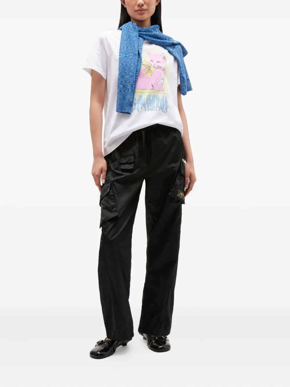 T-SHIRT Bianco Ganni