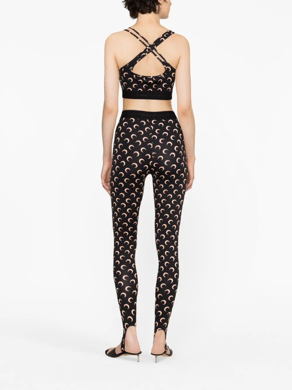 LEGGINS Nero Marine Serre