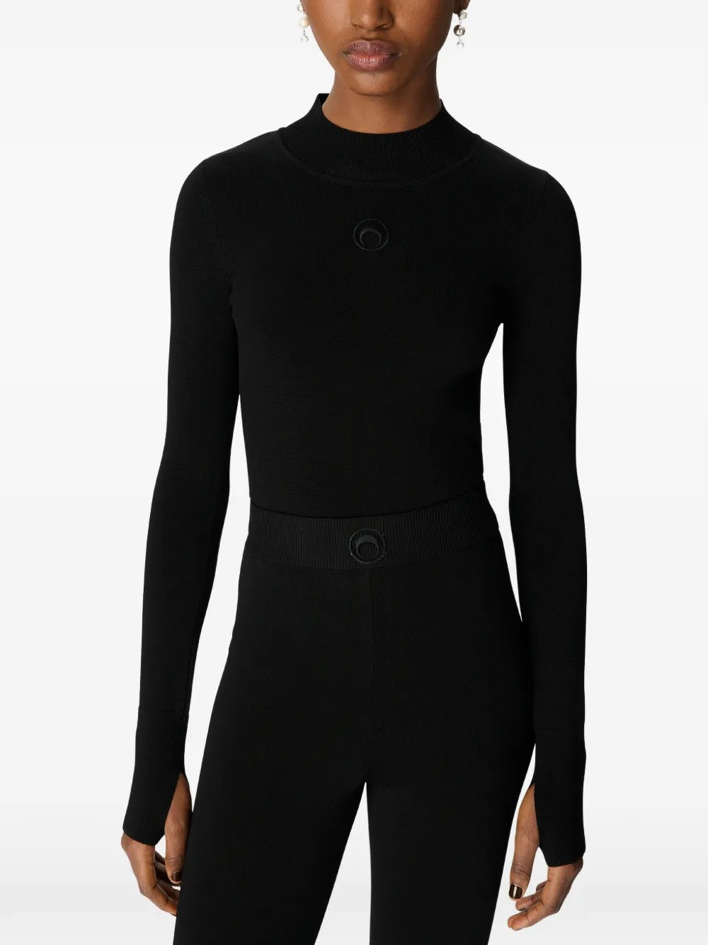 MAGLIONCINO Nero Marine Serre