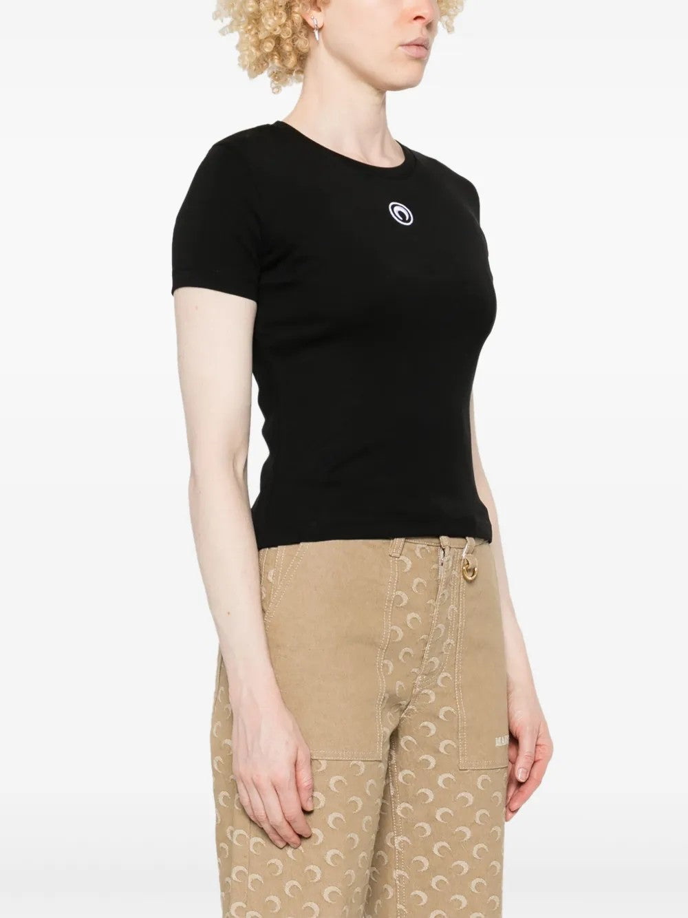 T-SHIRT Nero Marine Serre