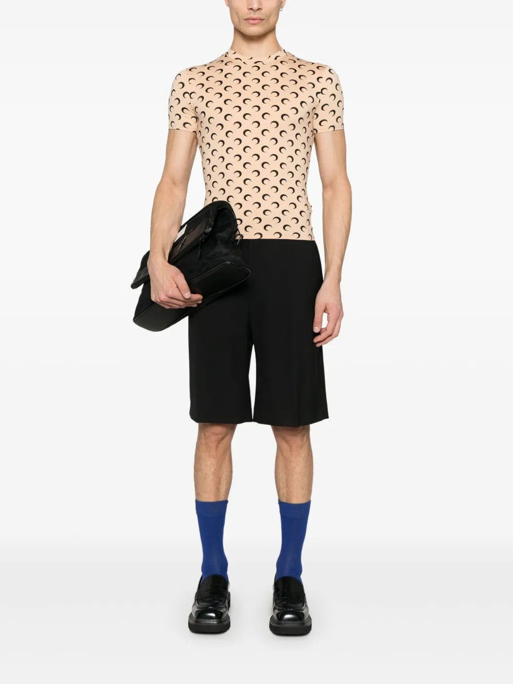 TOP Beige Marine Serre