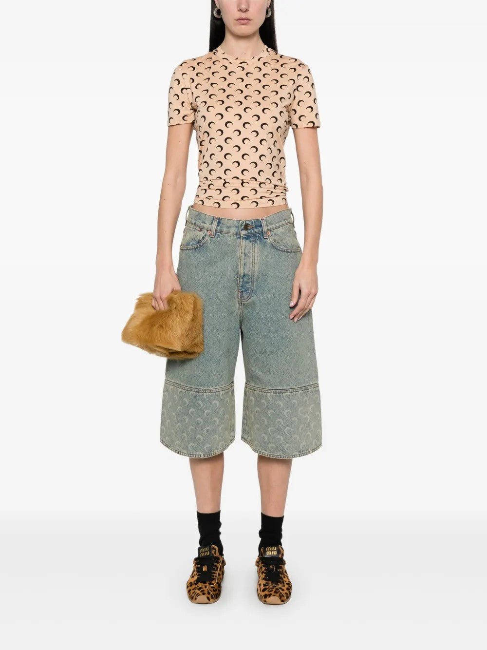 TOP Beige Marine Serre