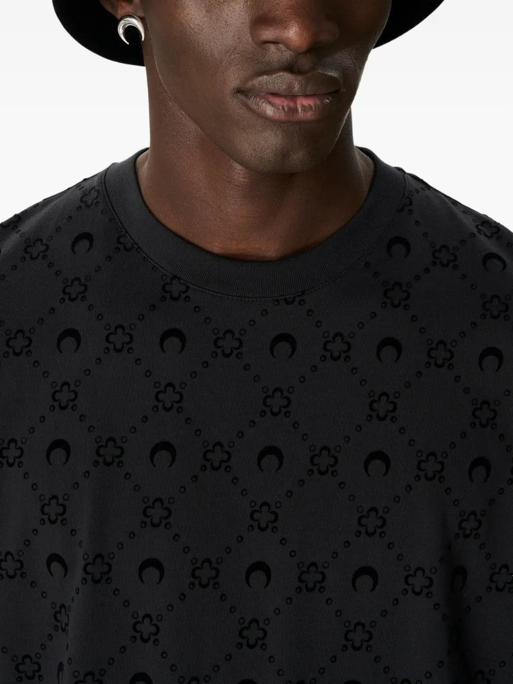 T-SHIRT Nero Marine Serre