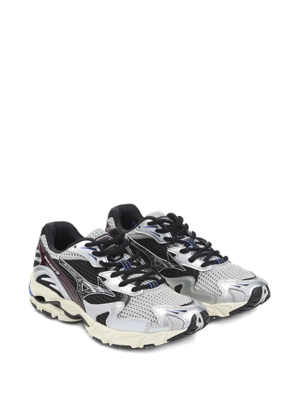 SNEAKER Argento/burgundy Mizuno