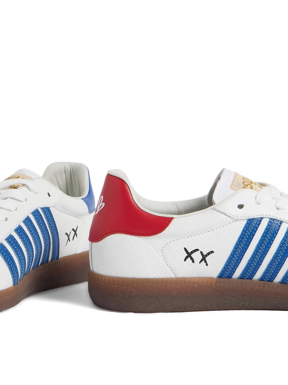 SNEAKER Bianco/rosso Dsquared2