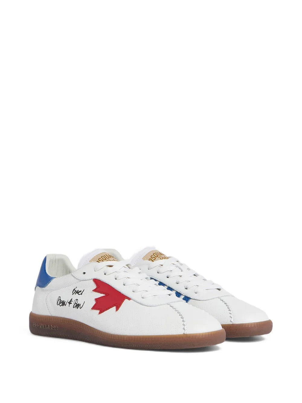 SNEAKER Bianco/rosso Dsquared2