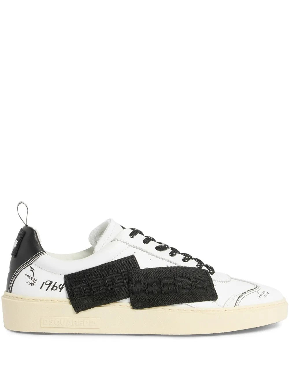 SNEAKER Bianco/nero Dsquared2